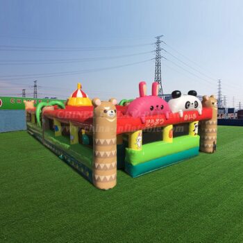 Túneis e labirintos insufláveis