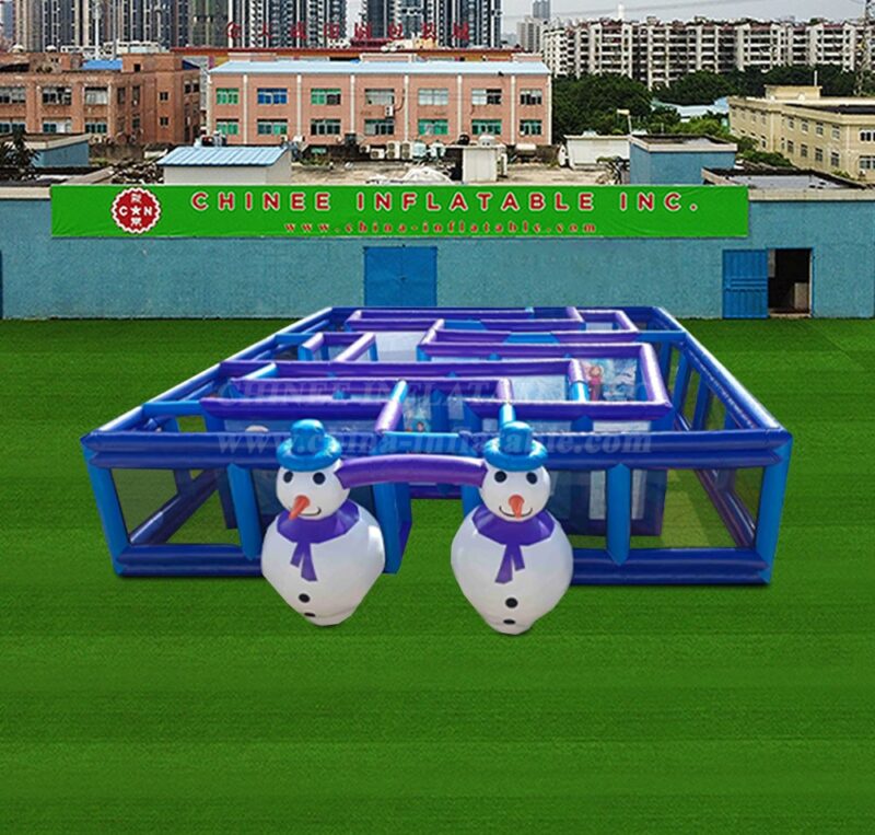 Tunnels et labyrinthe gonflables