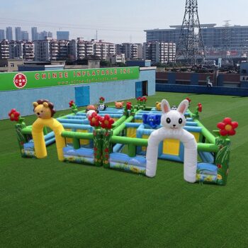 Túneis e labirintos insufláveis