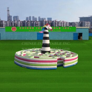 Túneis e labirintos insufláveis