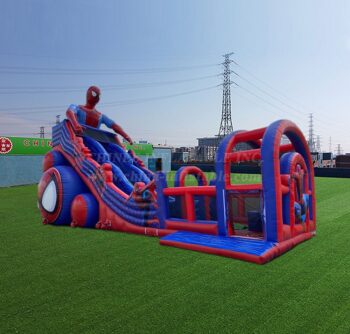 T6-1117 Parco gonfiabile a tema Spiderman