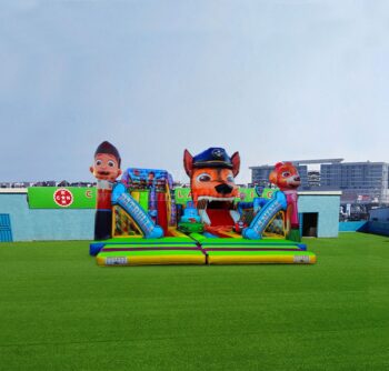 T6-828 肉球パトロールの弾力がある城