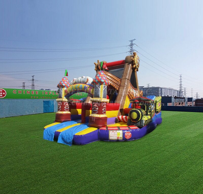 الملاهي القابلة للنفخ