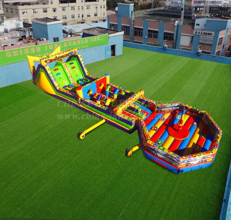 Inflatable Challenging Run