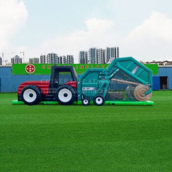 Terrain de jeux gonflable