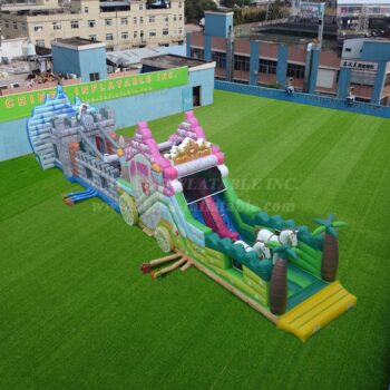 Inflatable Challenging Run