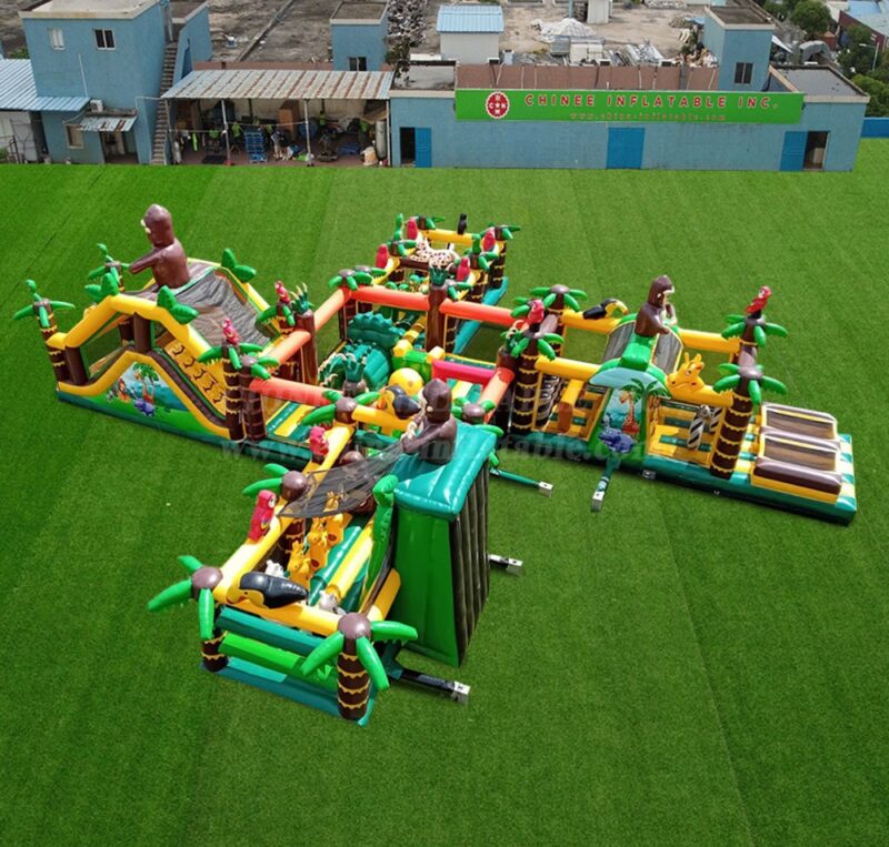 Inflatable Challenging Run