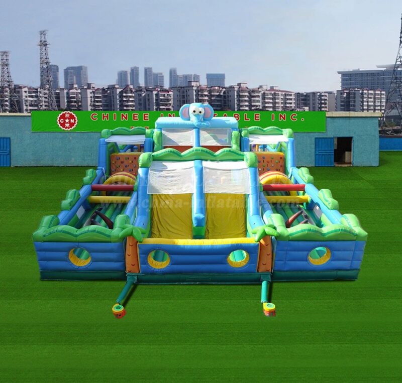 Inflatable Challenging Run