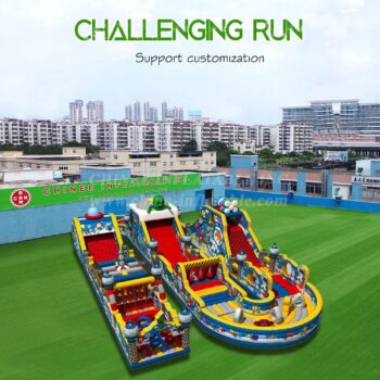 Inflatable Challenging Run