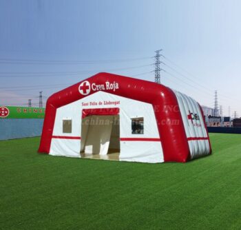 خيمة1-4274 خيمة طبية خيمة الصليب الأحمر للاستخدام في حالات الطوارئ
