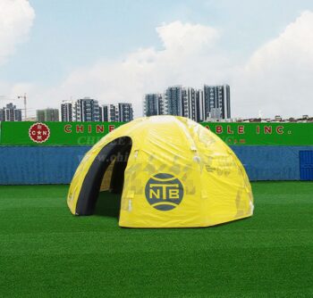 Tent1-4295 Yellow Inflatable Spider Tent