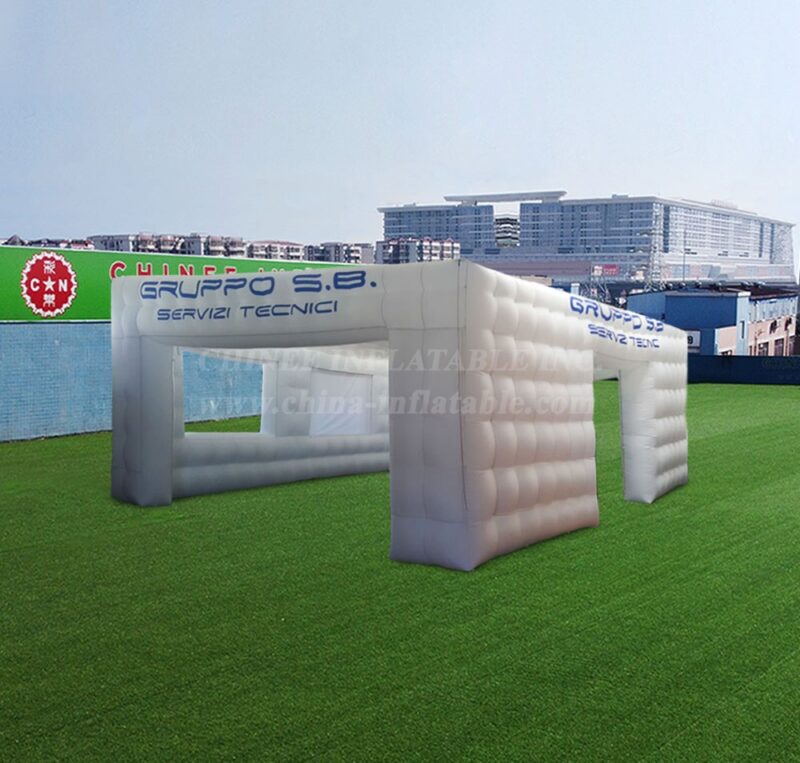 Tenda a cubo gonfiabile