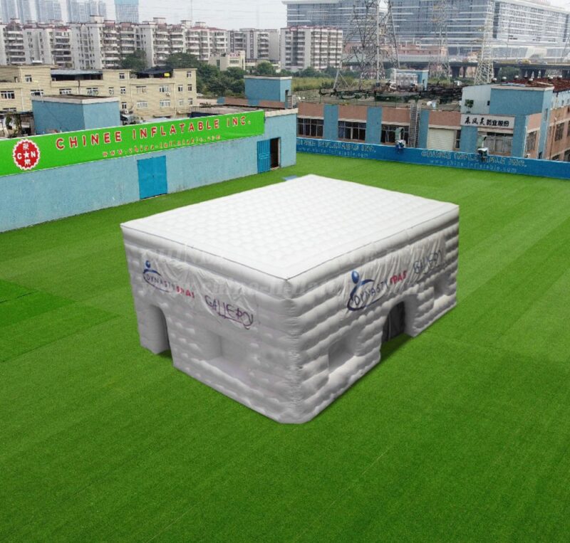 Tente cube gonflable