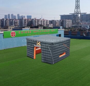 Tent1-4466 Black Inflatable Cube Tent