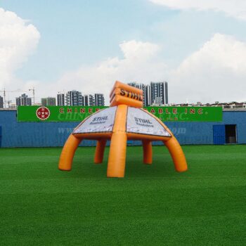 Tenda insuflável para aranhas