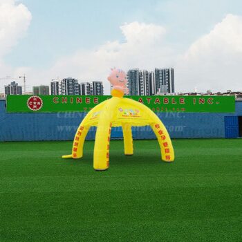 Tenda insuflável para aranhas