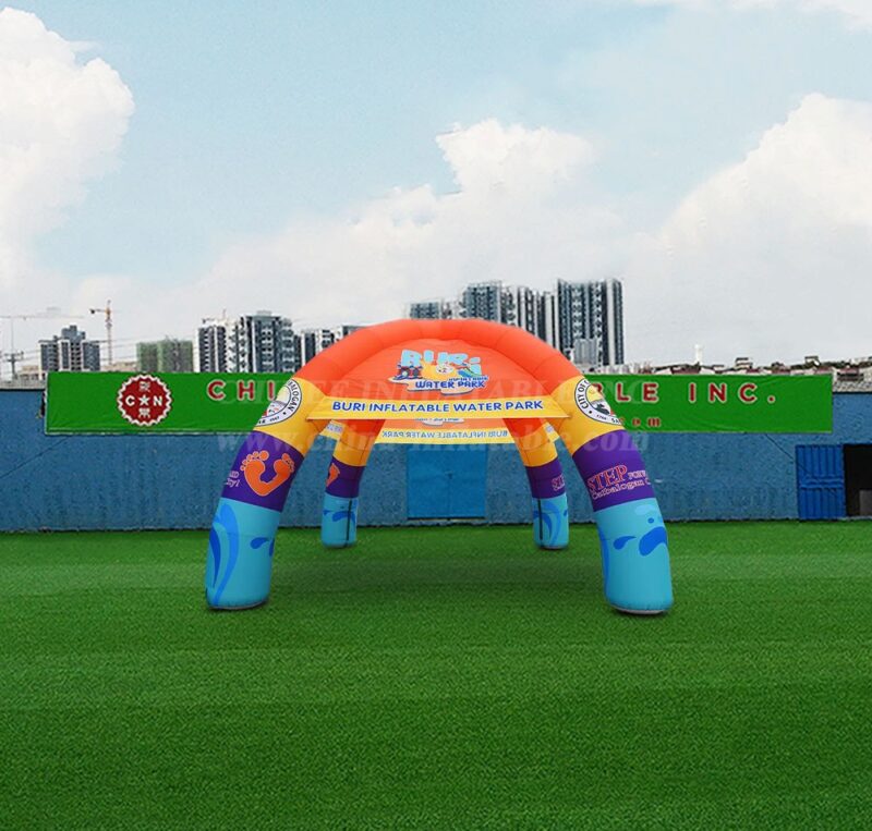 Tenda insuflável para aranhas