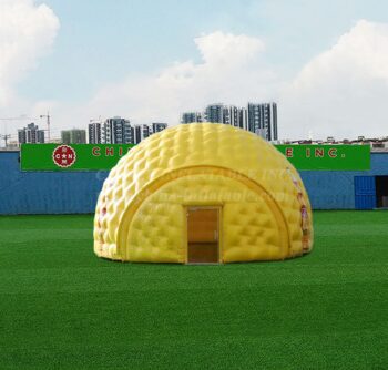 Tent1-4507 Yellow Inflatable Dome