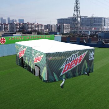 Tente cube gonflable