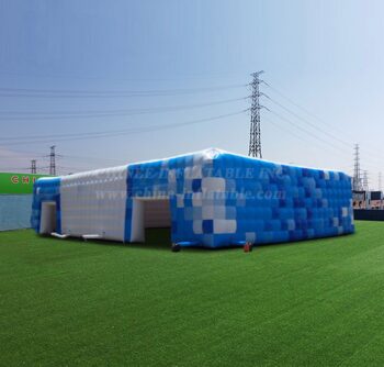 Tent1-4549 Customized Large Fresh Exhibition Cube Tent