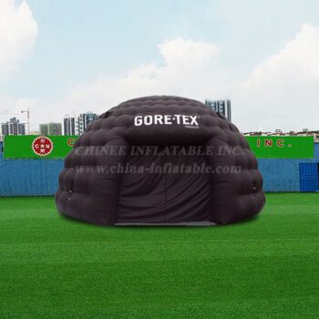 Tent1-4575 Cúpula insuflável gigante branca