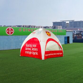 Tenda insuflável para aranhas