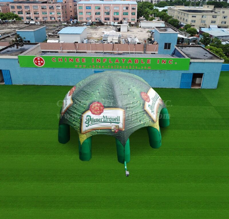 Tienda araña hinchable