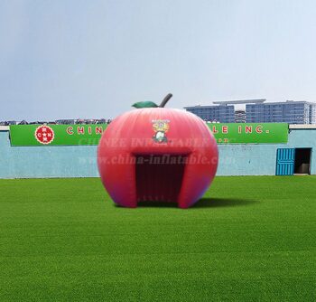 Tent1-4591 Quiosque insuflável em forma de maçã