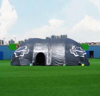 Tent1-4602 Large Black Custom Event Dome Tent