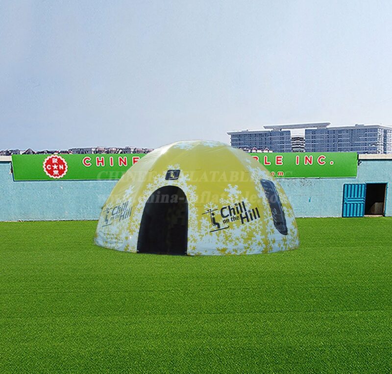 Tente araignée gonflable