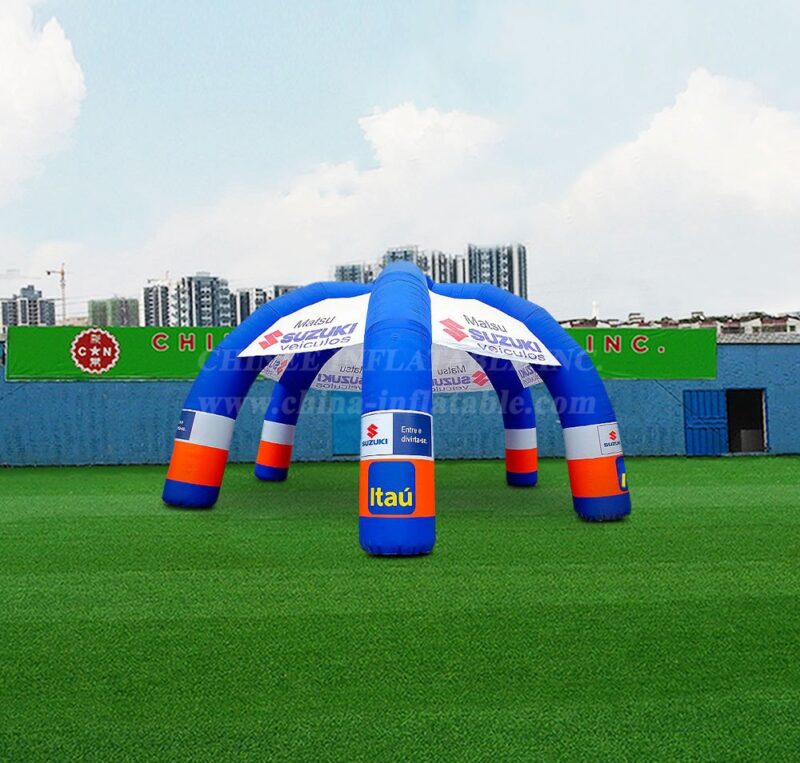 Tente araignée gonflable