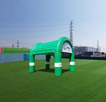 Tenda1-4642 Tenda ad arco verde per eventi