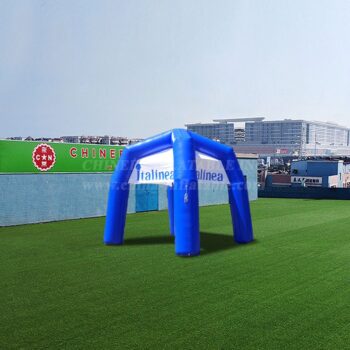 Tenda insuflável para aranhas