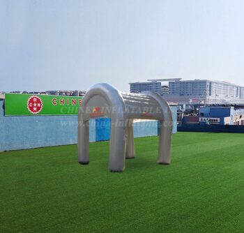 Tenda1-4645 Chiosco gonfiabile argento