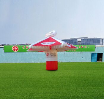 Tent1-4647 Custom Umbrella Shape Brand Event Inflatable Kiosk