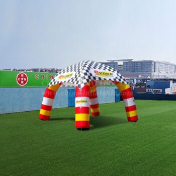 Tenda insuflável para aranhas