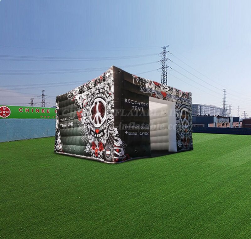 خيمة مكعبة قابلة للنفخ