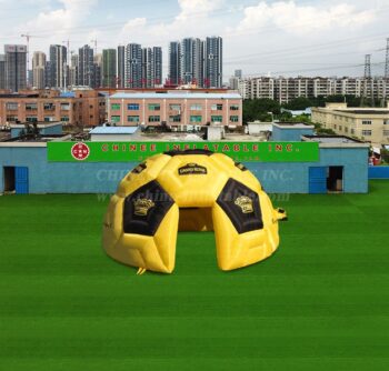Carpa1-4669 Carpa domo con forma de balón de fútbol