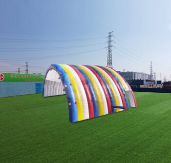 Tent1-4685 Custom Printed Vaulted Channel Tent