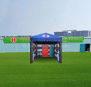 Tent1-4701 Advertising Campaign Inflatable Kiosk