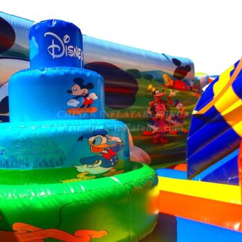 T6-830 Castello gonfiabile Disney
