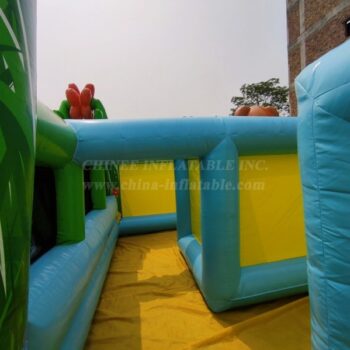 Túneles y laberintos hinchables