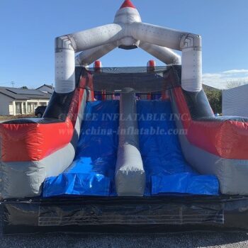 Course d'obstacles gonflable